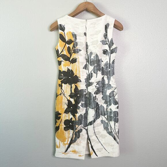 Lafayette 148 New‎ York Faith Trellis Sleeveless Sheath Dress women’s Size 2 - Picture 6 of 12